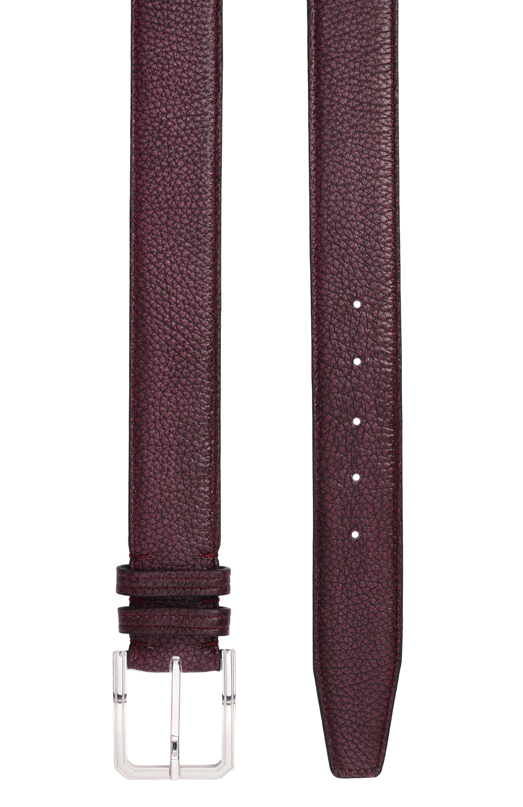 Кожаный ремень KITON, арт. USC23PN0012609, фото 3