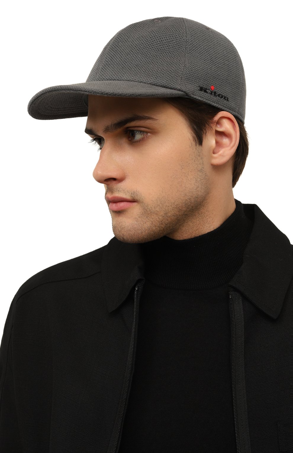 Хлопковая бейсболка KITON, арт. UCAPP25K0712D, фото 2