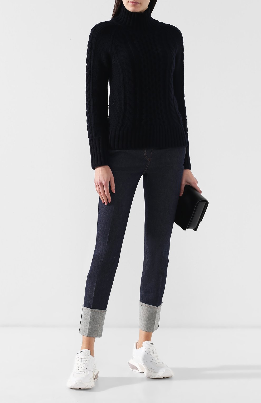 Кашемировая водолазка BURBERRY, арт. 8004778, фото 2