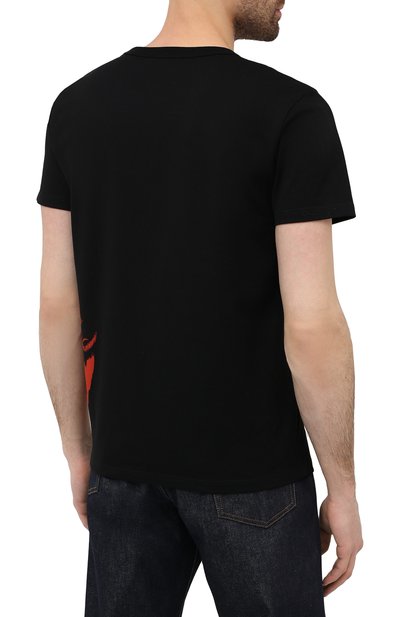 Хлопковая футболка ALEXANDER MCQUEEN, арт. 650424/QQZ66, фото 4