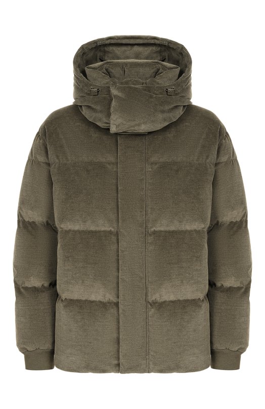 Вельветовый пуховик MVST M25.1MM.0005_001 Хаки M25.1MM.0005_001