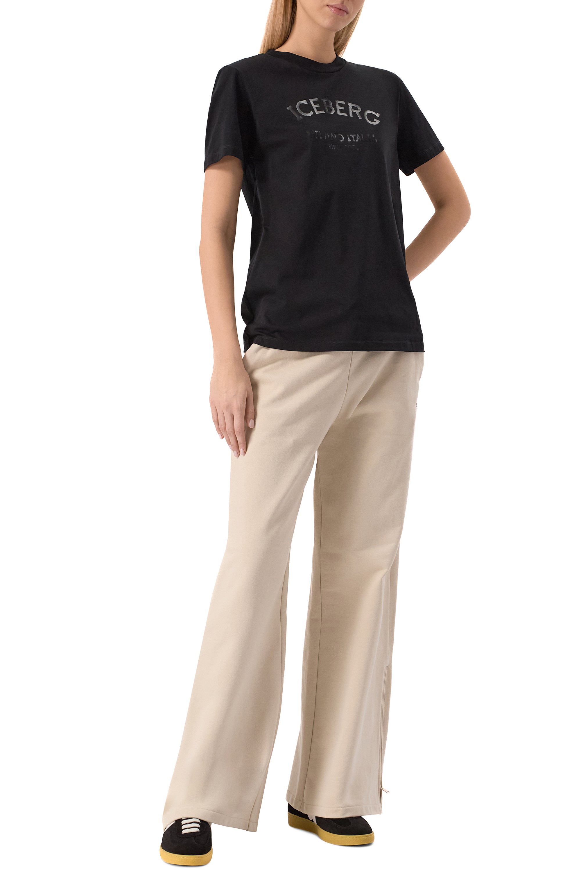 Хлопковая футболка ICEBERG, арт. F021/6325, фото 2