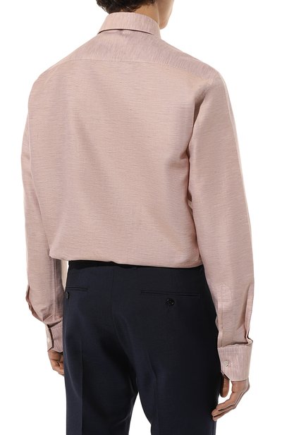 Сорочка из хлопка и шелка STEFANO RICCI, арт. MC000540/R2150, фото 5