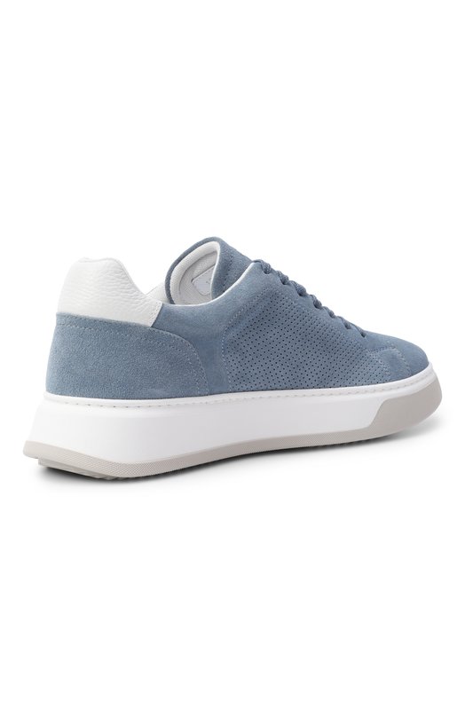 Замшевые кеды Milan Bogner 12620025 Голубой  12620025 Фото 4