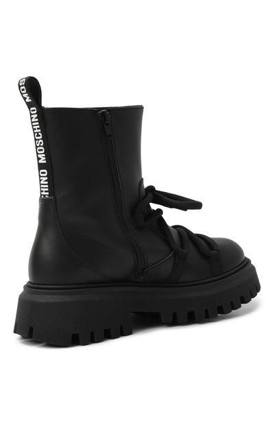 Кожаные ботинки MOSCHINO, арт. 81953/VAR4/36-40, фото 3