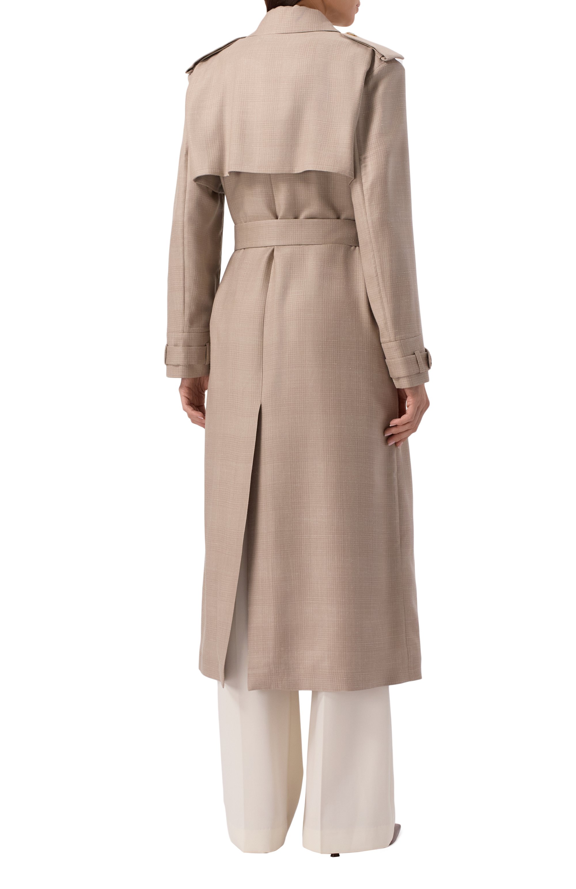 Тренч из кашемира и шелка COLOMBO, арт. GC00500/F/77529-23, фото 4