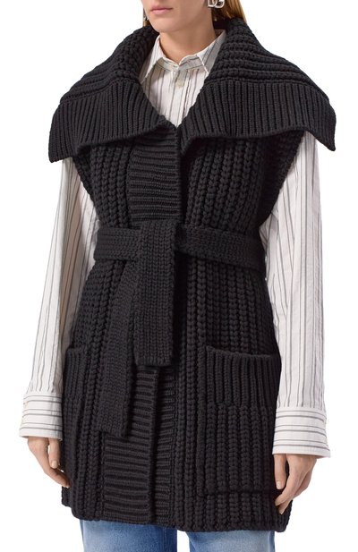 Жилет из шерсти и кашемира DOLCE & GABBANA, арт. FXVCKT/JBME2, фото 3