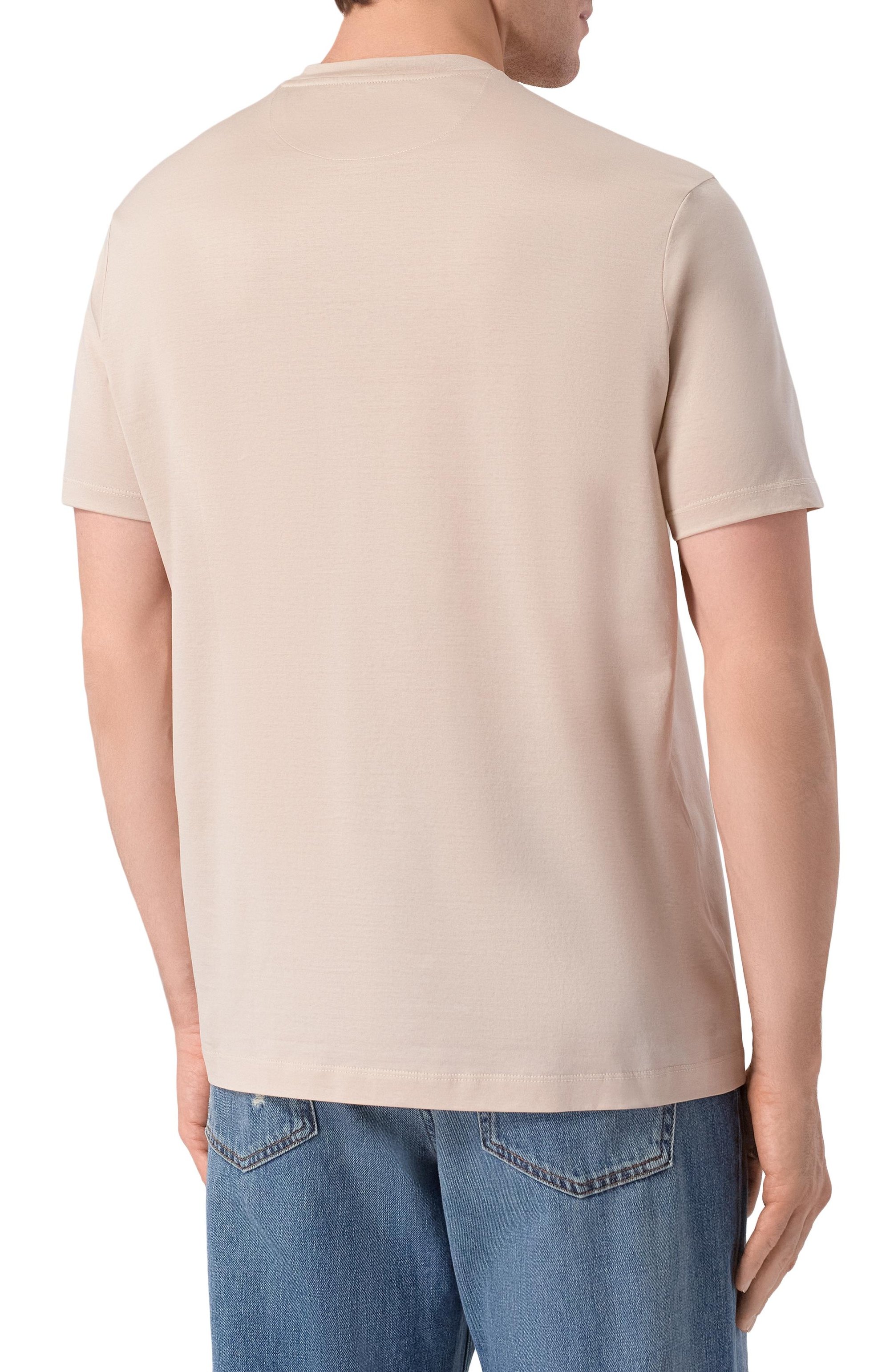 Хлопковая футболка PAUL&SHARK, арт. 99311024_001, фото 4