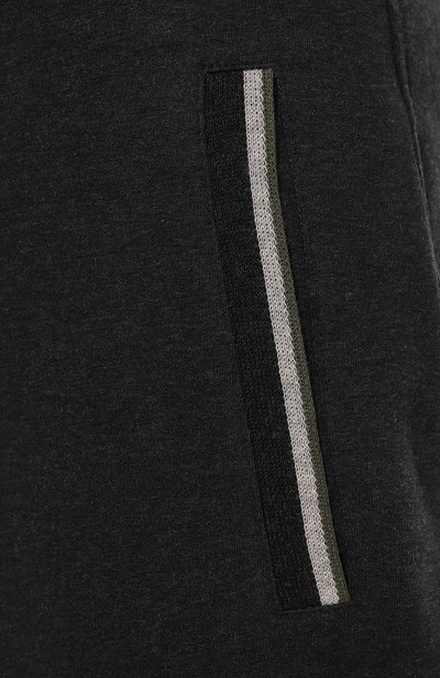 Хлопковые брюки STEFANO RICCI темно-серого цвета по цене 95050 руб., арт. K101028P3D/T23350, фото 5 Хлопковые брюки STEFANO RICCI, арт. K101028P3D/T23350, фото 5