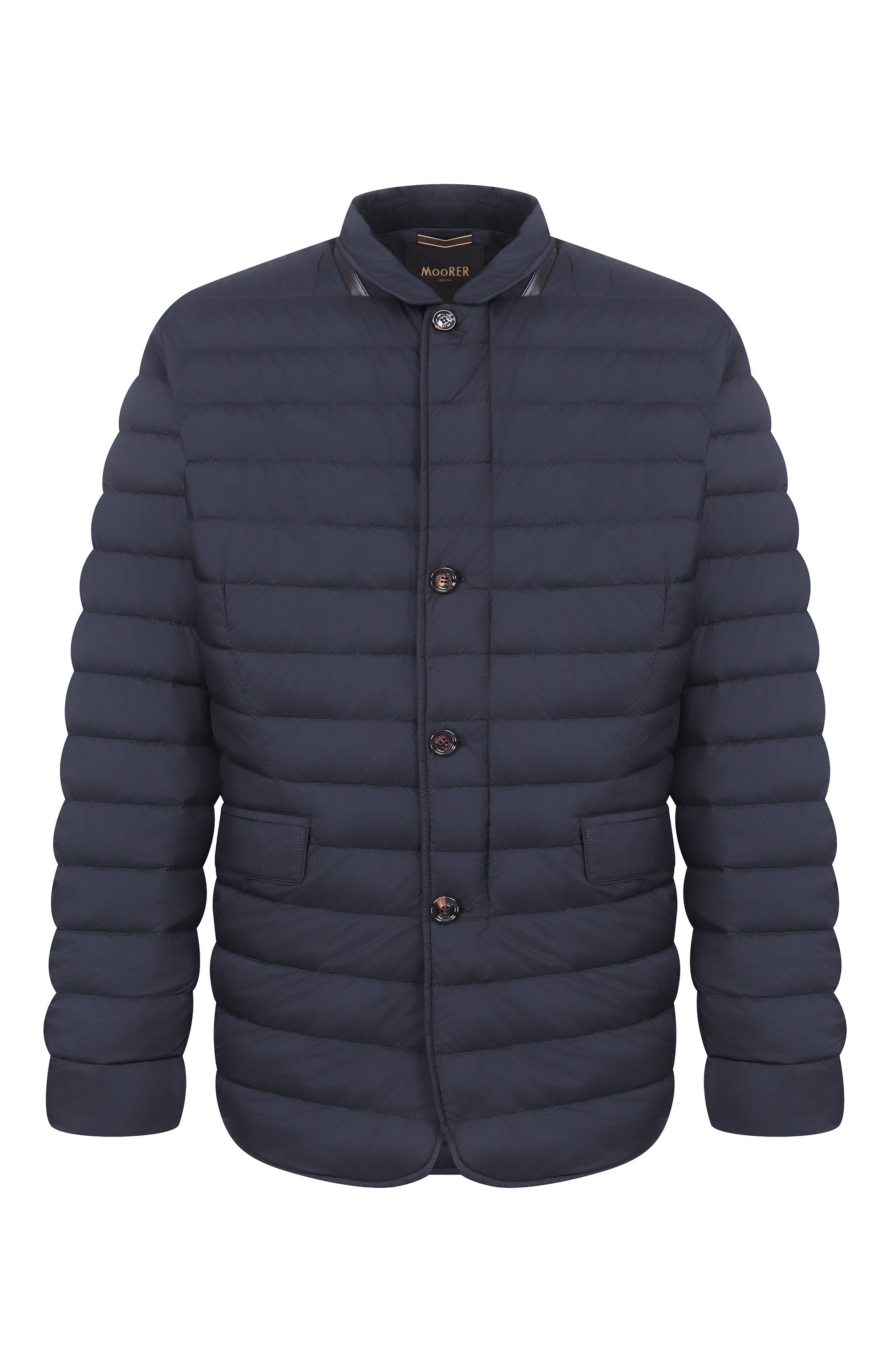 Пуховая куртка zavyer-s3 MOORER темно-синего цвета по цене 188000 руб., арт. ZAVYER/S3, фото 1 Пуховая куртка zavyer-s3 MOORER, арт. ZAVYER/S3, фото 1