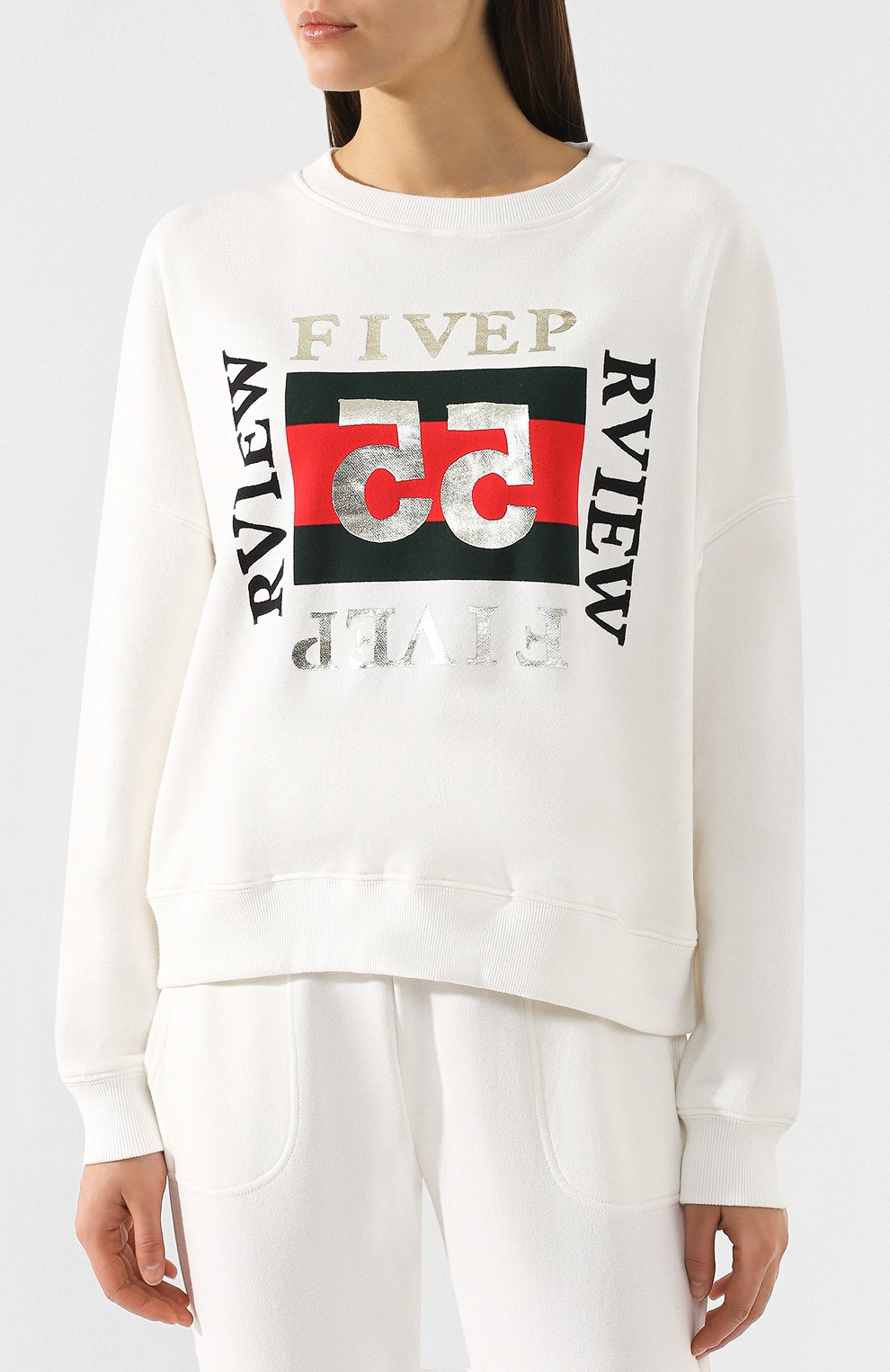 Хлопковый пуловер 5PREVIEW, арт. UPB351, фото 3