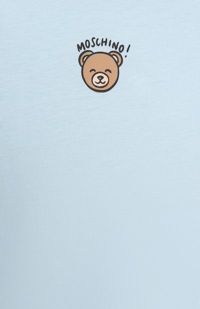 Хлопковое боди MOSCHINO, арт. MUT04K/LAA03, фото 3