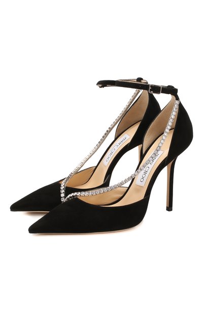Замшевые туфли talika 100 JIMMY CHOO, арт. TALIKA 100/EWA, фото 1