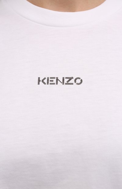 Хлопковая футболка KENZO, арт. FB62TS6414SA, фото 5