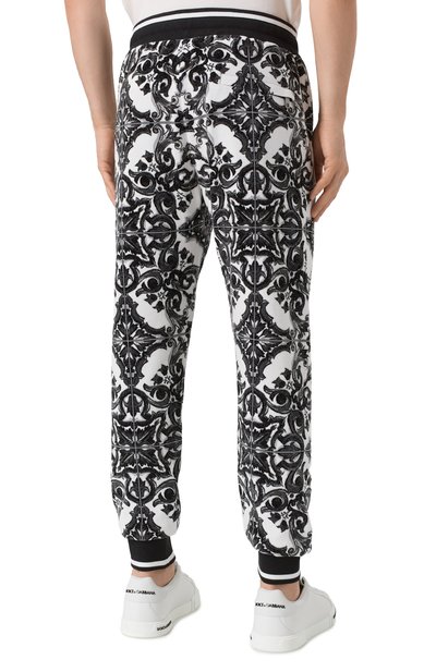 Хлопковые джоггеры DOLCE & GABBANA, арт. GV2VHT/HJMP9, фото 4