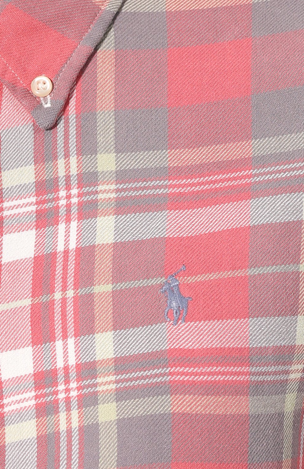 Хлопковая рубашка POLO RALPH LAUREN розового цвета по цене 8935 руб., арт. 211704805, фото 5 Хлопковая рубашка POLO RALPH LAUREN, арт. 211704805, фото 5