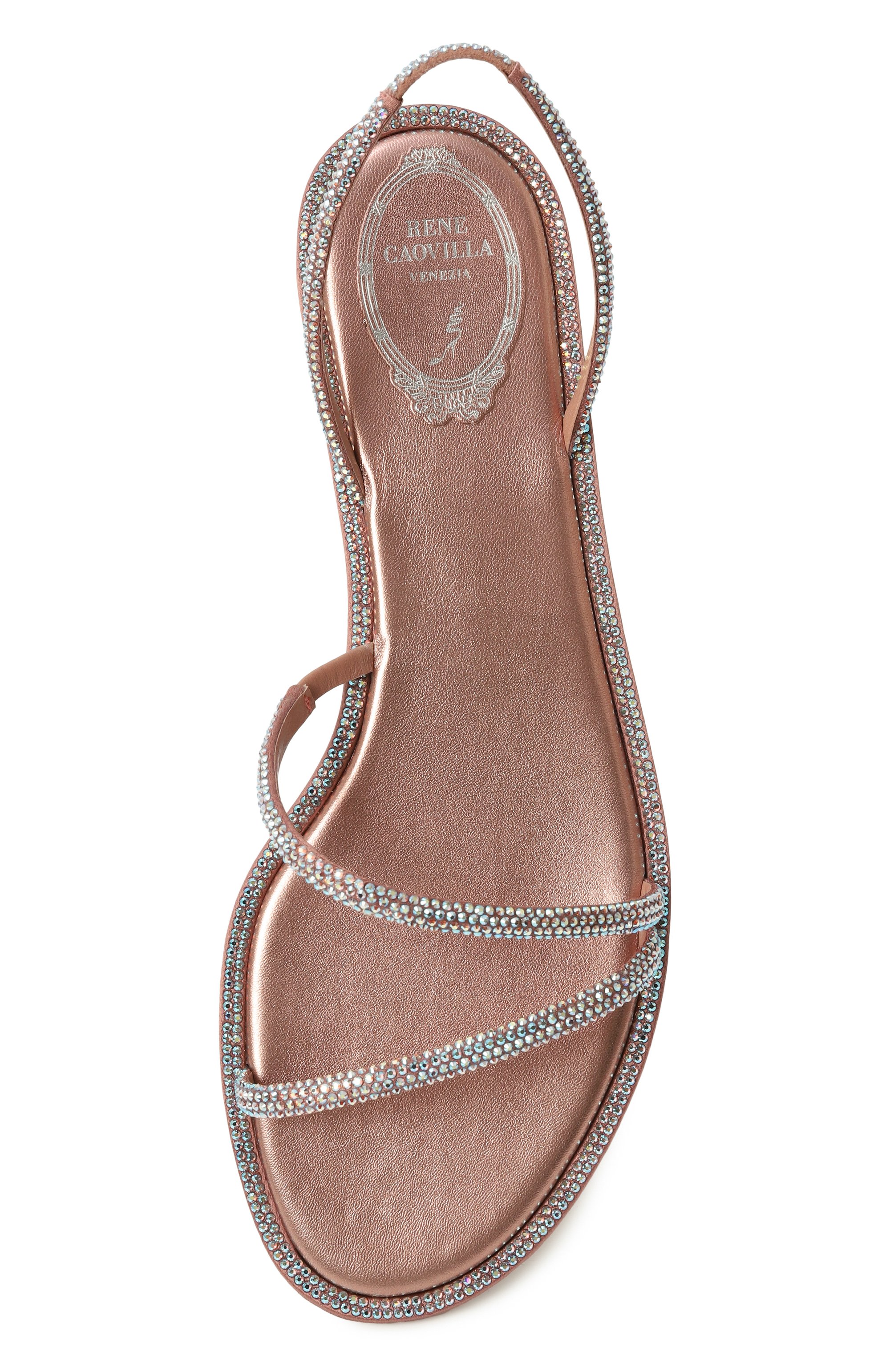 Текстильные сандалии irina RENE CAOVILLA, арт. C11741-010/R001, фото 6