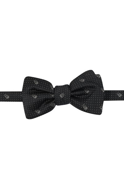 Мужской шелковый галстук-бабочка ALEXANDER MCQUEEN, арт. 257306 4883Q