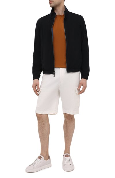 Шорты из хлопка и льна LORO PIANA, арт. FAL6339, фото 2