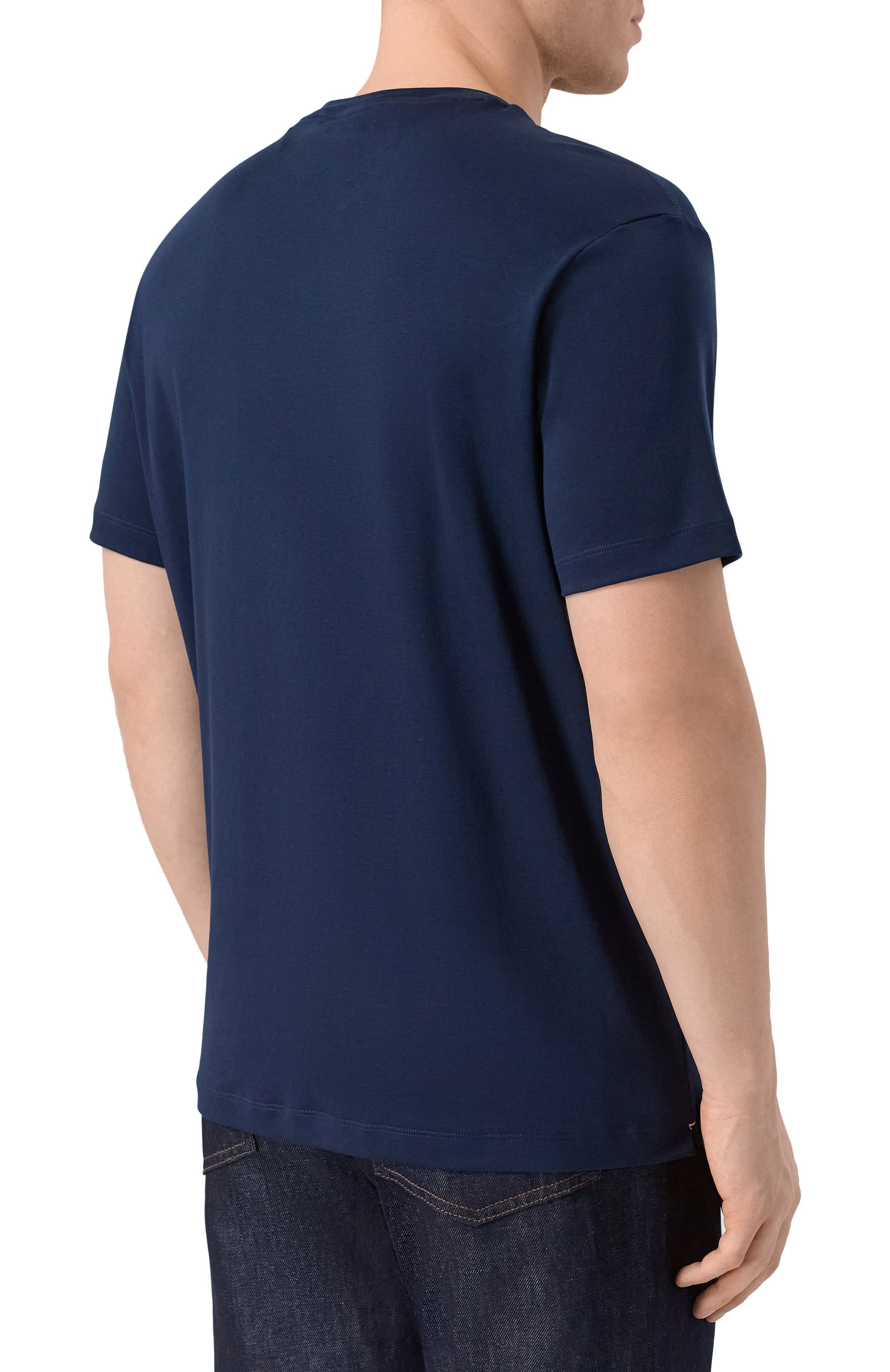 Хлопковая футболка PAUL&SHARK, арт. 26411036, фото 4