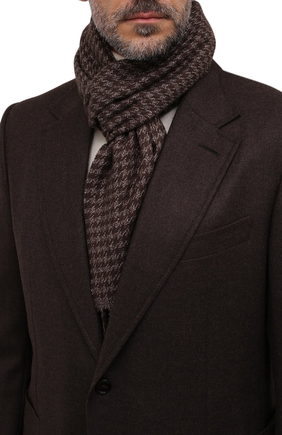 Шарф из шелка и кашемира PIACENZA CASHMERE 1733, арт. 83001/168, фото 2