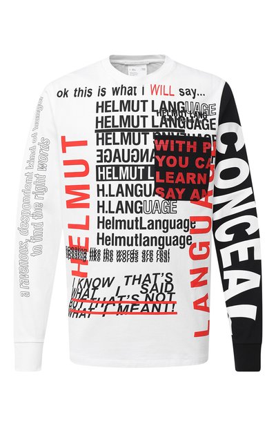 Хлопковый лонгслив HELMUT LANG, арт. K05DM526, фото 1