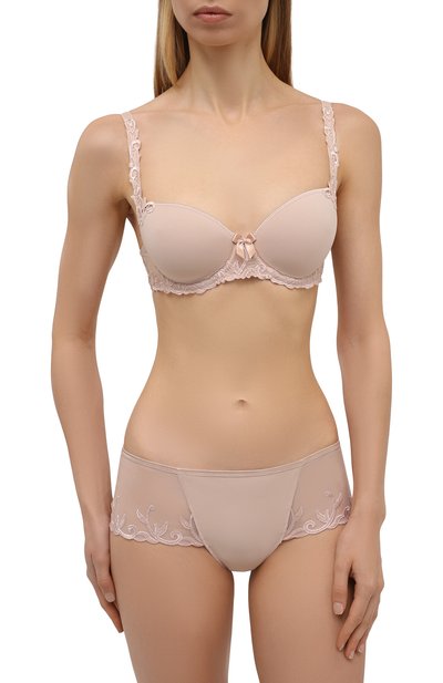Трусы-шорты SIMONE PERELE бежевого цвета по цене 7260 руб., арт. 131637, фото 2 Трусы-шорты SIMONE PERELE, арт. 131637, фото 2