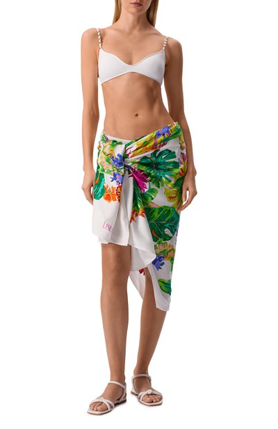 Парео из вискозы LISE CHARMEL разноцветного цвета по цене 33170 руб., арт. ASB6097, фото 2 Парео из вискозы LISE CHARMEL, арт. ASB6097, фото 2