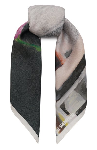 Женский шелковый платок JIL SANDER, арт. J03TF0110/J55124