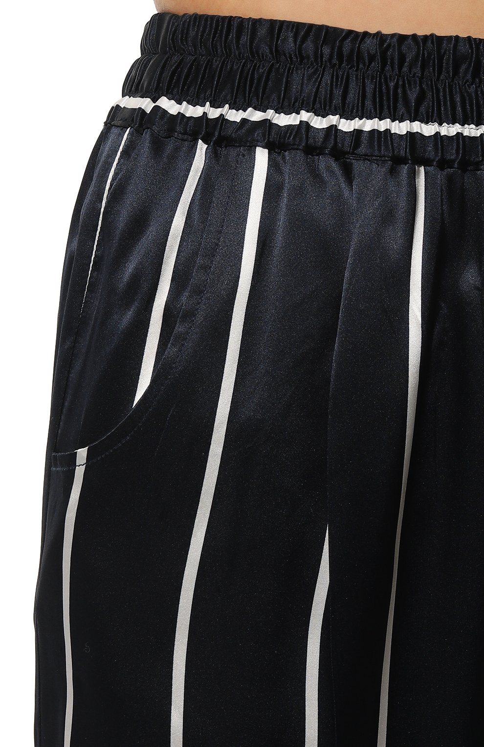 Шелковые брюки KITON, арт. D48122K0978C, фото 5