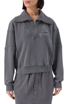 Хлопковый свитшот ISABEL MARANT ETOILE, арт. SW0150FA/C1G03E, фото 3