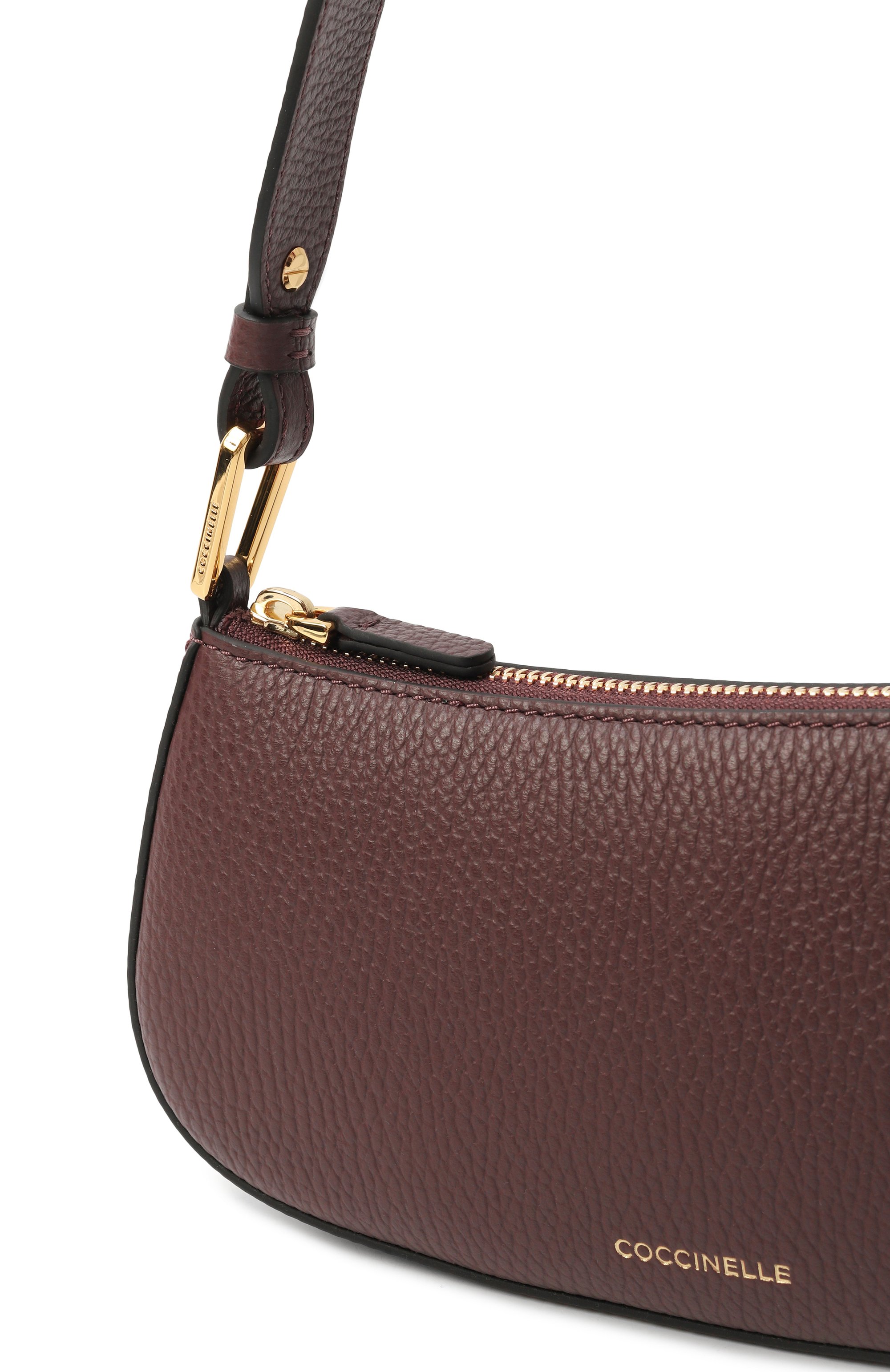 Сумка merveille COCCINELLE темно-коричневого цвета по цене 22600 руб., арт. E5MRF520101, фото 3 Сумка merveille COCCINELLE, арт. E5MRF520101, фото 3