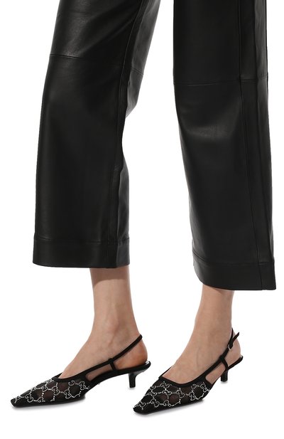 Текстильные туфли GUCCI, арт. 675829/F13A0, фото 3