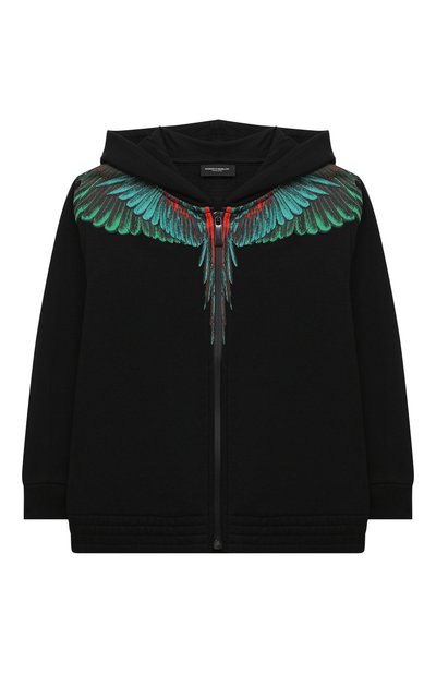 Хлопковая толстовка MARCELO BURLON KIDS OF MILAN, арт. 20I/B/MB/2204/0020/2-6Y, фото 1