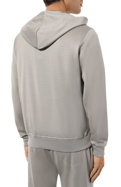 Толстовка из хлопка и шелка MVST, арт. 13M415/B000/MUST, фото 4