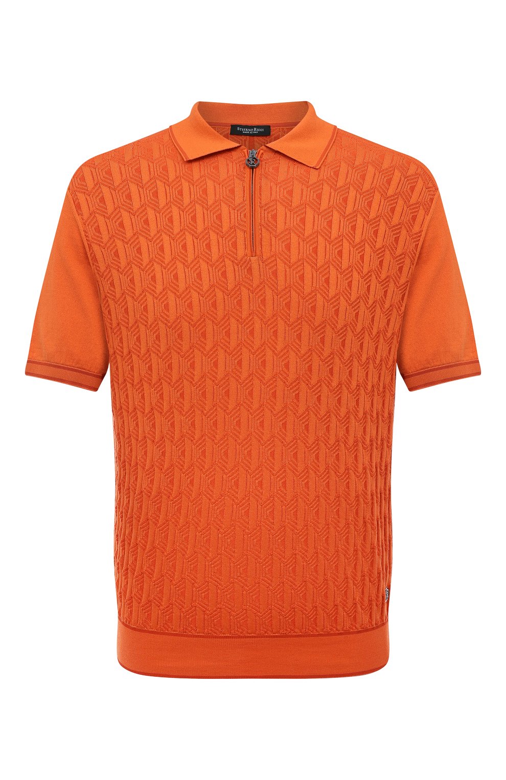 Поло из шелка и хлопка STEFANO RICCI, арт. K818042P31/F23170, фото 1