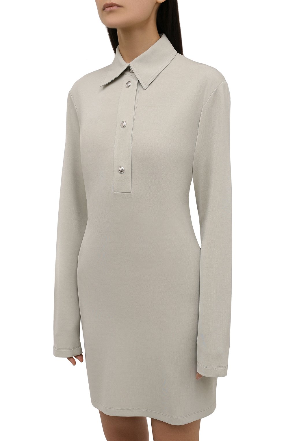 Платье из вискозы OFF-WHITE, арт. 0WDB355F21JER001, фото 3