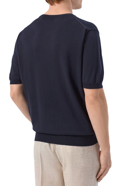 Хлопковый джемпер KITON, арт. UMKXX37K4, фото 4