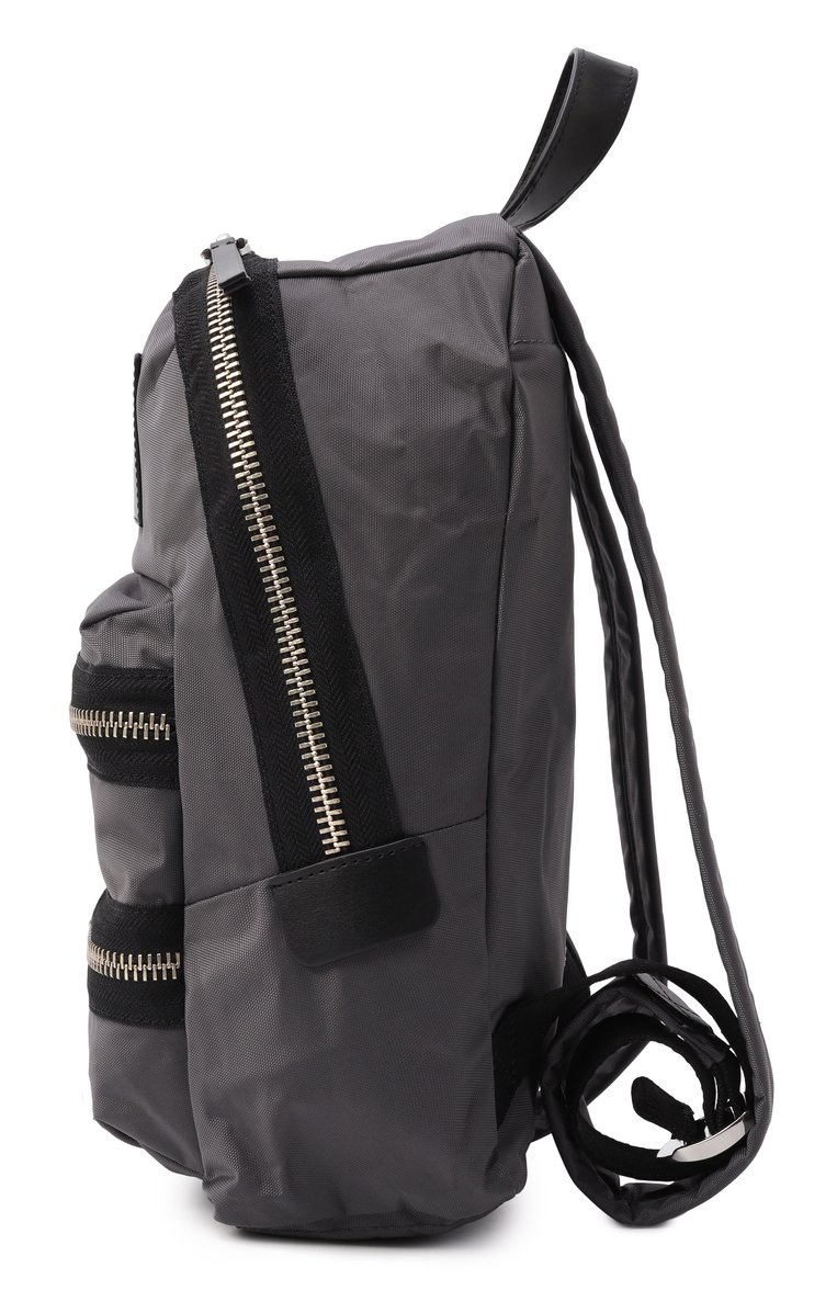 Женский рюкзак the biker medium MARC JACOBS (THE) темно-серого цвета, арт. 2F3HBP029H02 | Фото 4 (Размер: medium; Материал: Текстиль; Стили: Кэжу�эл)