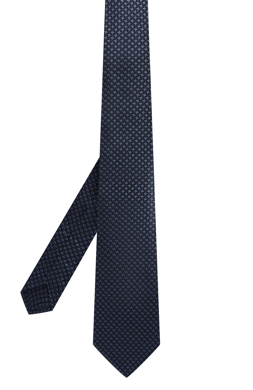 Шелковый галстук KITON синего цвета по цене 29950 руб., арт. UCRVKPC01L5902, фото 3 Шелковый галстук KITON, арт. UCRVKPC01L5902, фото 3