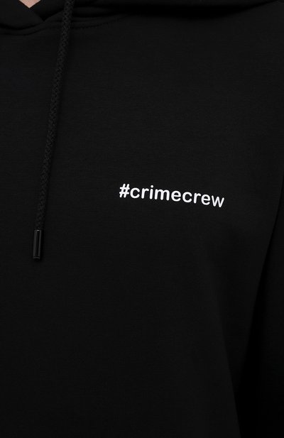 Хлопковое худи SEVEN LAB, арт. 662H21-#cr black, фото 5