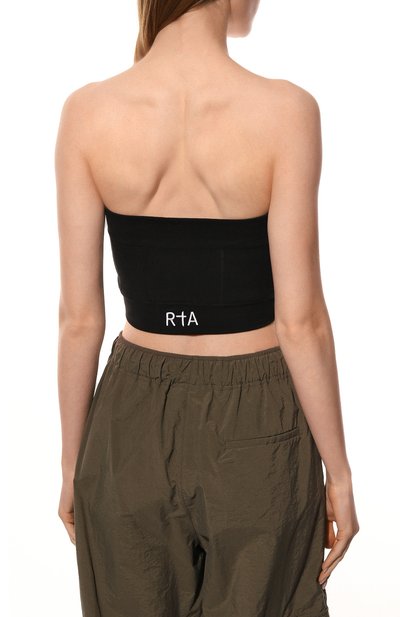 Хлопковый топ RTA, арт. WH0SKN-9033BLK, фото 4