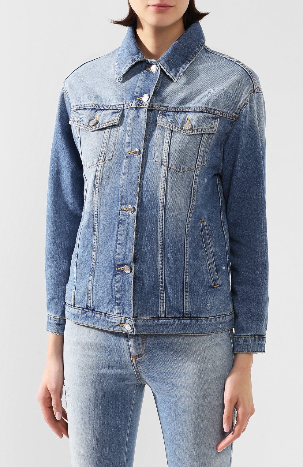 Джинсовая куртка ERMANNO ERMANNO SCERVINO, арт. 46T CP23 JNS, фото 3