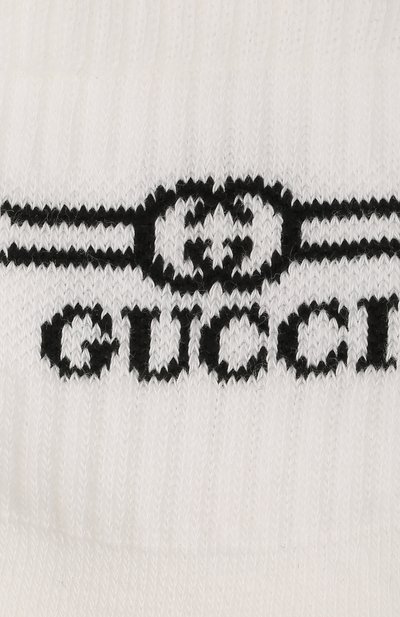 Хлопковые носки GUCCI, арт. 627667/3K659, фото 2