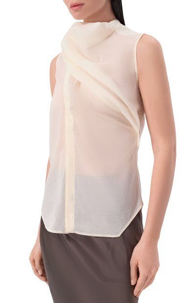 Хлопковый топ RICK OWENS, арт. RP01F6136/CV, фото 3