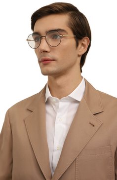 Женские оправа GUCCI черного цвета, арт. GG12320A 001 | Фото 3 (Региональные ограничения белый список (Axapta Mercury): Не проставлено; Нос: Не проставлено; Кросс-КТ: Оправы-унисекс; Тип очков: Оправа; Материал: Металл; Оптика Гендер: оптика-унисекс; Очки форма: Круглые)