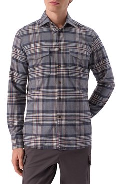 Рубашка из хлопка и кашемира MVST, арт. ILS902F./U7113, фото 3