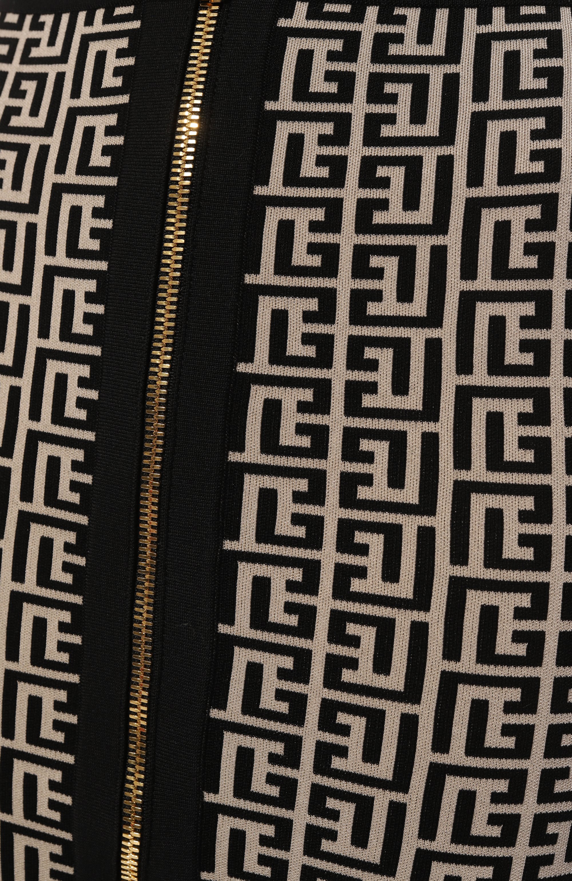 Юбка из шерсти и вискозы BALMAIN, арт. YF1LC006KB02, фото 5