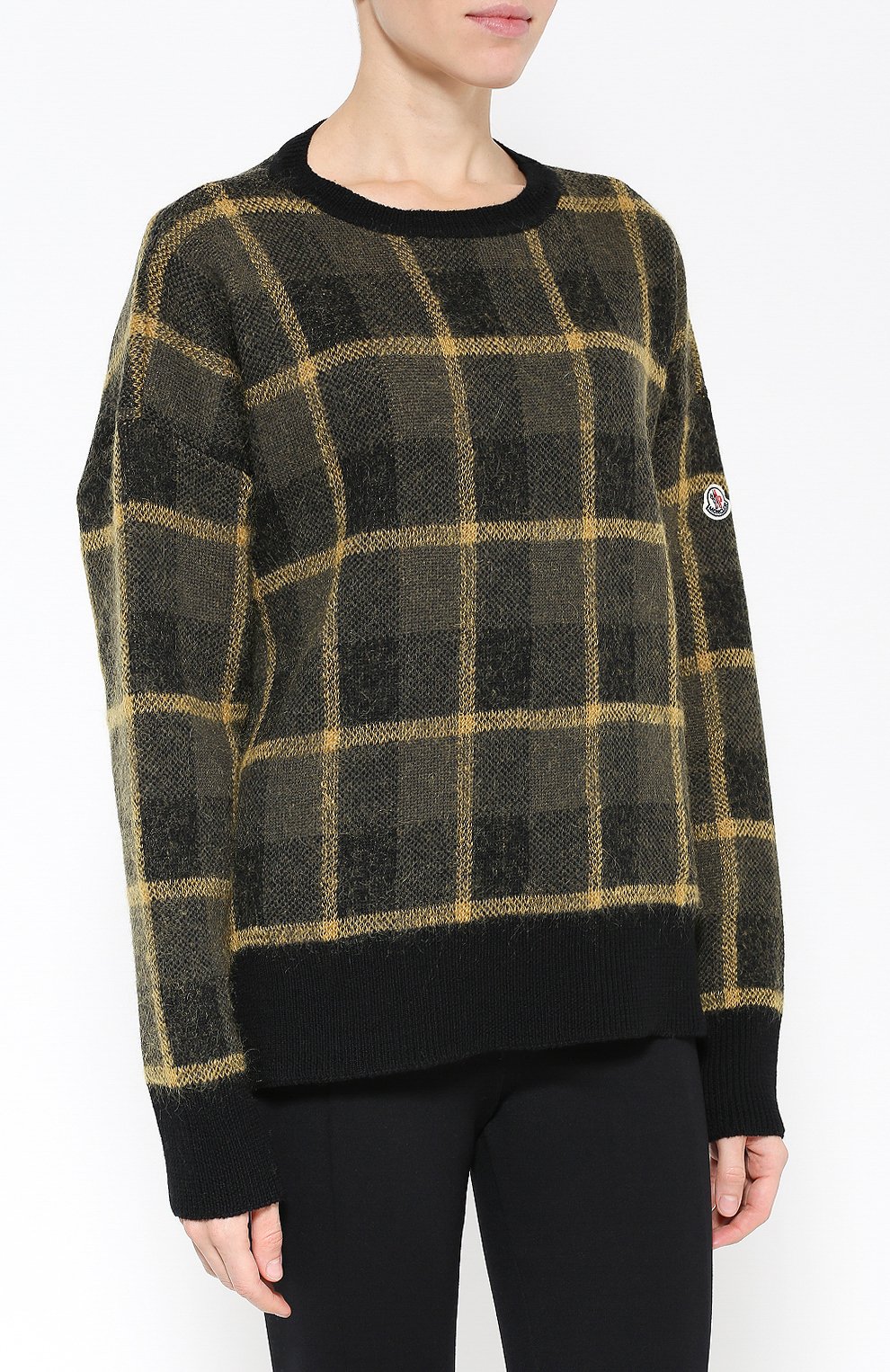 Пуловер свободного кроя со спущенным рукавом MONCLER, арт. B2-093-90660-00-99713, фото 3