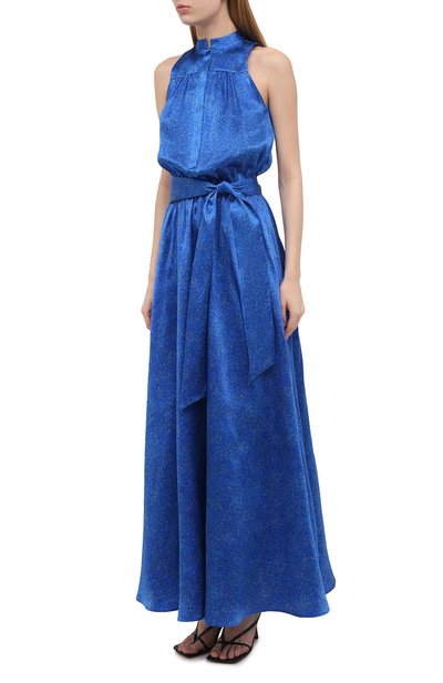 Атласное платье KITON, арт. D51326K09T58, фото 3